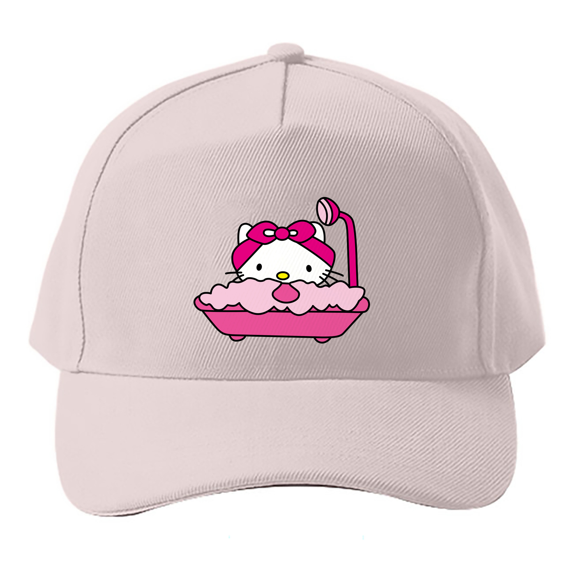 （画像用） Hello Kitty ハローキティ ベースボールキャップ 綿100％ 男女兼用 帽子 スポーツ